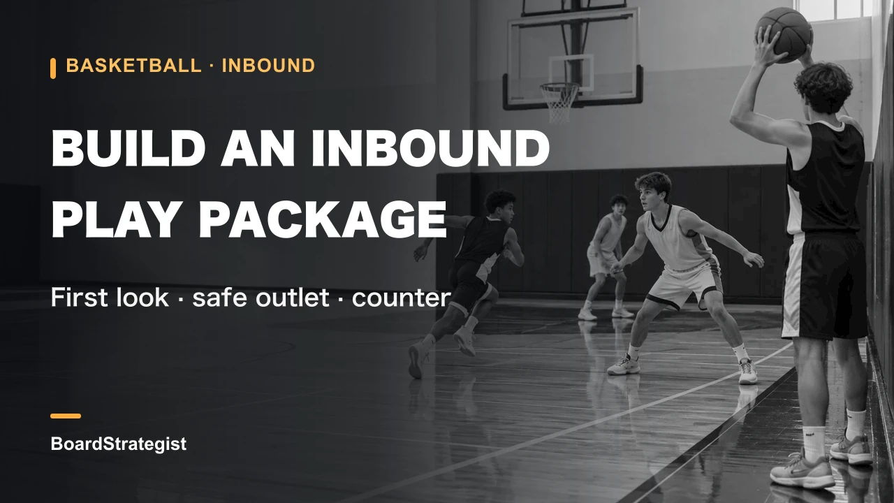 AI-generated editorial image of an inbound play; not an actual game photo.