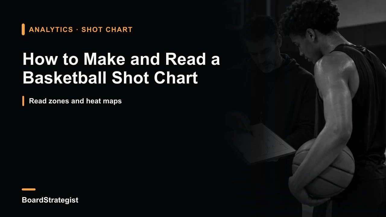 AI-generated cover image of a coach and player reviewing a court diagram.